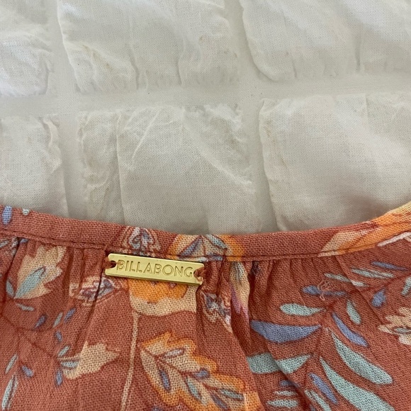 Billabong free as can be boho hippie mini dress - Picture 12 of 12